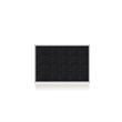 Ghent's 3' x 4' Rubber Bulletin Board with Aluminum Frame in Multi-Color