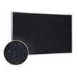 Ghent's 3' x 4' Rubber Bulletin Board with Aluminum Frame in Multi-Color