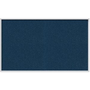 Ghent's Vinyl 3' x 4' Bulletin Board with Aluminum Frame in Navy
