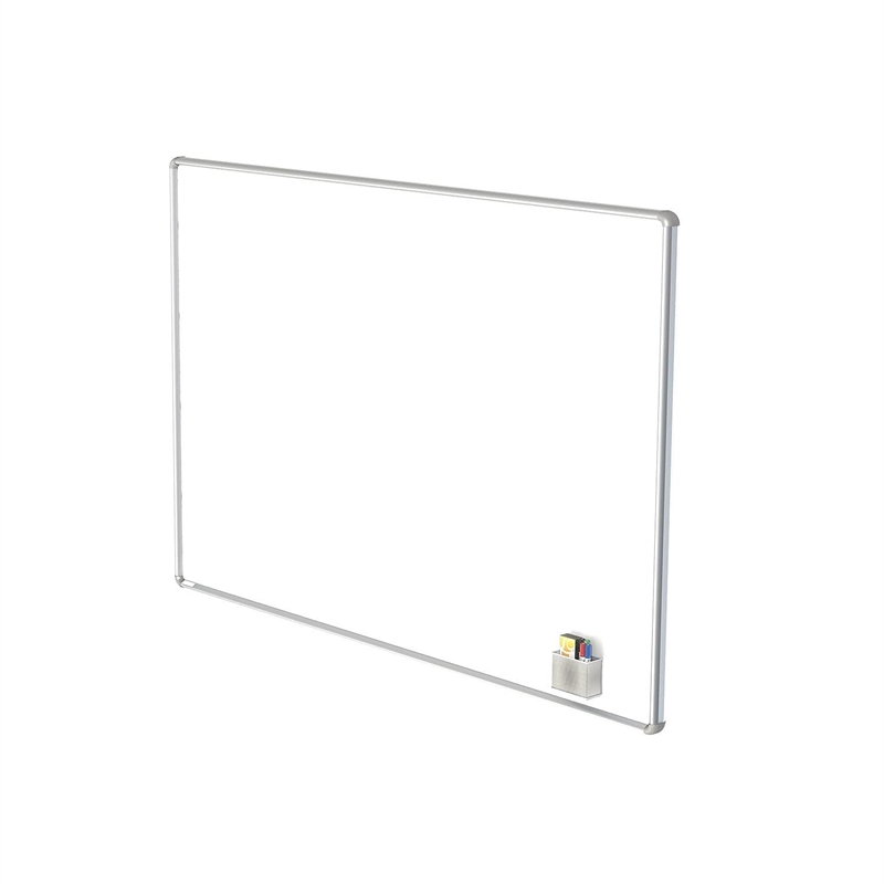 Ghent's Ceramic 3' x 4' Nexus Wall Mount Mag. Whiteboard in White