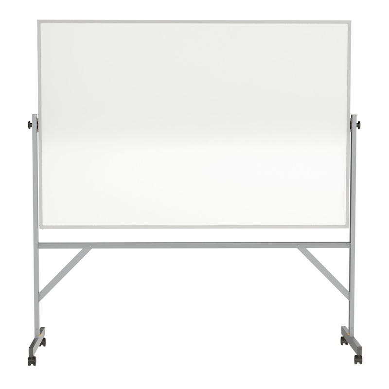 Ghent's Vinyl 4' x 6' Reverisble Whiteboard in White