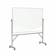 Ghent's Vinyl 4' x 6' Reverisble Whiteboard in White