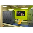 Ghent's 4' x 5' Rubber Bulletin Board with Aluminum Frame in Multi-Color