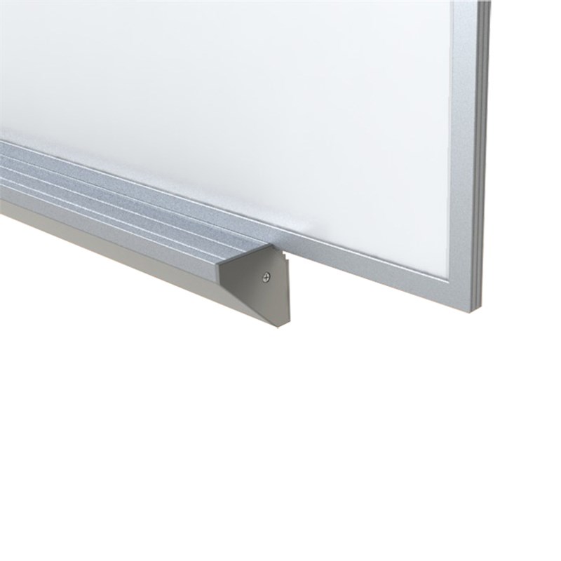 Ghent M1 Porcelain Mag Whiteboard - Aluminum Frame - Box Tray - 4ft H x 7ft
