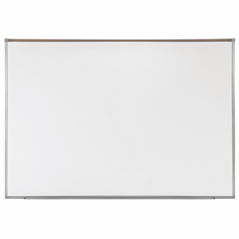 Ghent Proma Mag Ceramic Projection Whiteboard - Aluminum Frame - 4ftx7ft