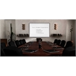 Ghent Proma Mag Ceramic Projection Whiteboard - Aluminum Frame - 4ftx7ft