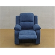 Lifestyle Furniture Nikki 2-Pieces Microfiber Recliner Sofa Set in Blue