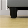 Lifestyle Furniture Lemonda Left-Facing Sectional & Ottoman in Raining Gray