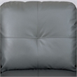 Lifestyle Furniture Lemonda Left-Facing Sectional & Ottoman in Raining Gray