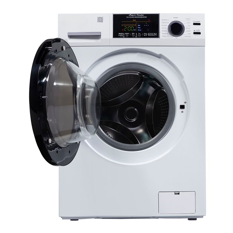 Equator CONVERTIBLE Washer-Dryer 18lb/1.9cf SANITIZE ALLERGEN Cycle 1400RPM