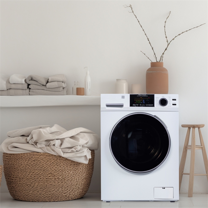 Equator CONVERTIBLE Washer-Dryer 18lb/1.9cf SANITIZE ALLERGEN Cycle 1400RPM