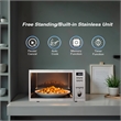 Equator Advanced Appliances Compact Stainless Steel Microwave Oven Combo