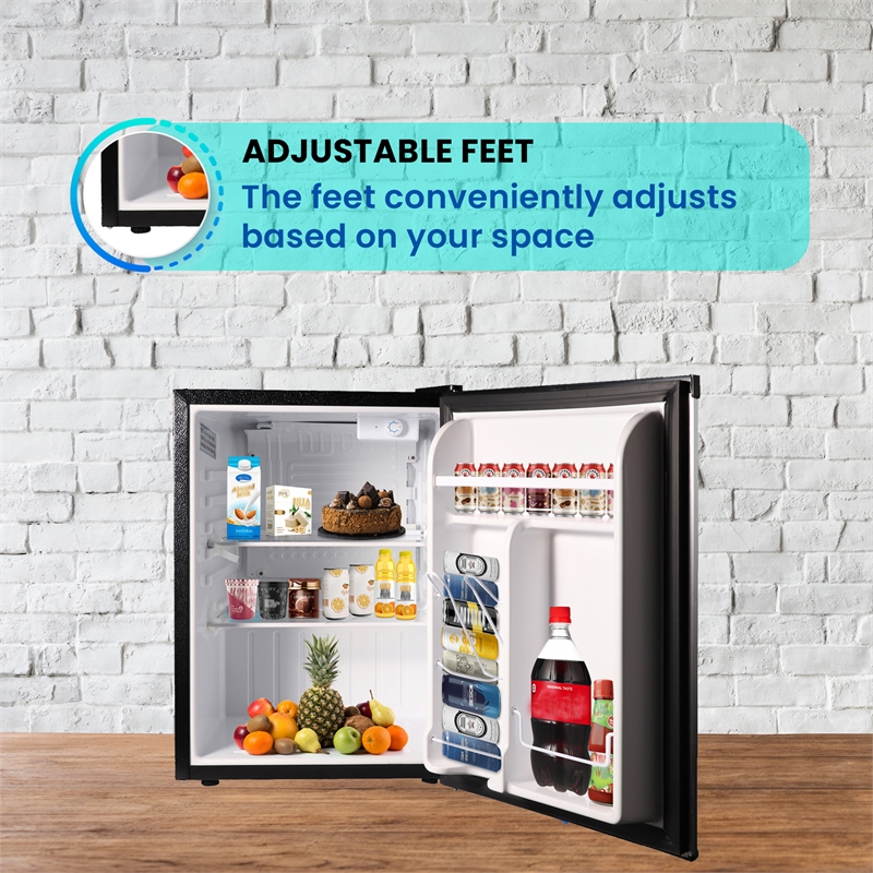 Conserv 2.6 cu.ft. Stainless Compact Refrigerator with Reversible Door