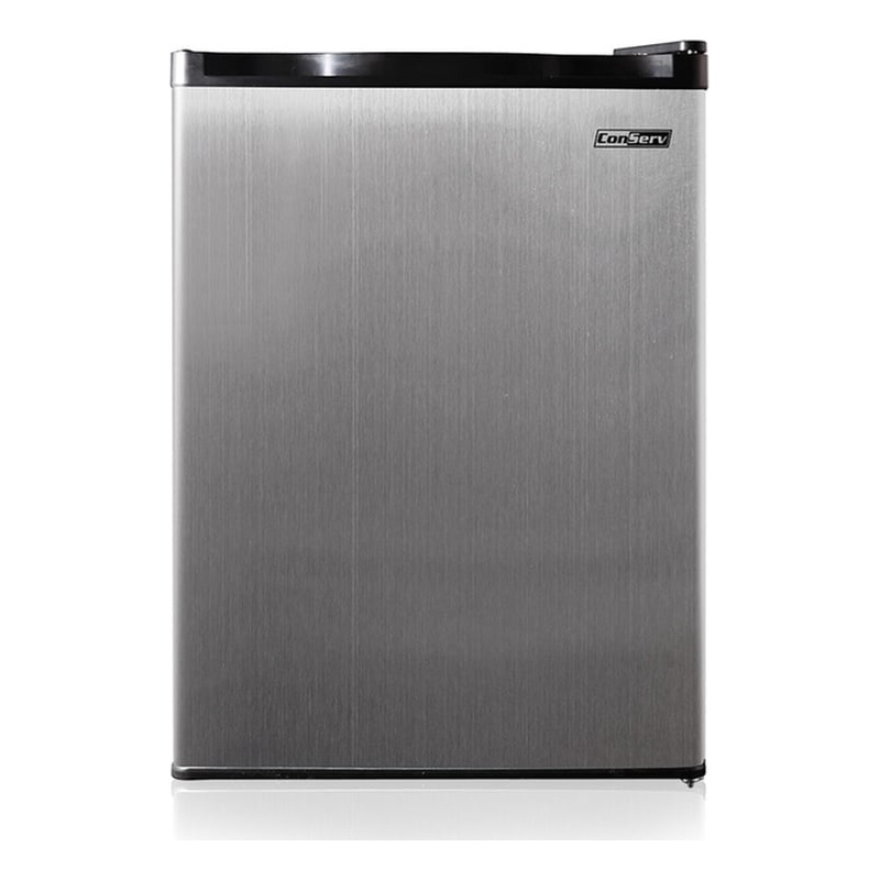 Conserv 2.6 cu.ft. Stainless Compact Refrigerator with Reversible Door