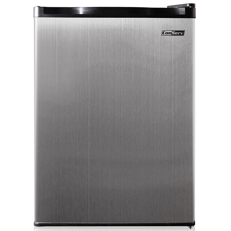 Conserv 2.6 cu.ft. Stainless Compact Refrigerator with Reversible Door