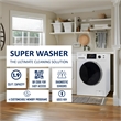Equator Digital Touch 18 lbs Compact 110V Washer 1400 RPM 4 Memory & 16 Programs