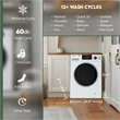 Equator Digital Touch 18 lbs Compact 110V Washer 1400 RPM 4 Memory & 16 Programs