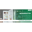 Conserv 11cf Bottom Freezer Refrigerator 24in w/ WINE RACK Stainless 110V