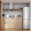 Conserv 11.5cf Tall Frost Free Ref-Freezer 24in Wine Rack E-Star 43dB Stainless