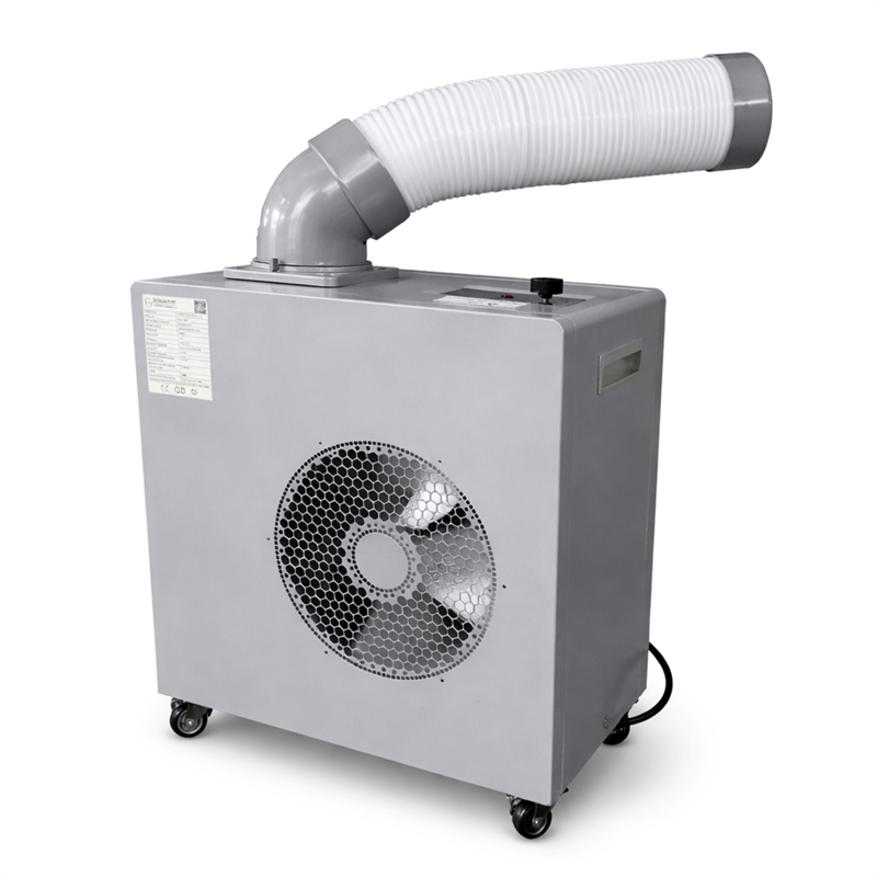 Equator 7000BTU Weatherized Outdoor Air Conditioner+Fan IP24 Casters 110V