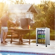 Equator 2.3cf Outdoor/Indoor Refrigerator IPX4 SS Builtin/FS 85 Cans Quiet 42dB