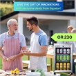 Equator 2.3cf Outdoor/Indoor Refrigerator IPX4 SS Builtin/FS 85 Cans Quiet 42dB