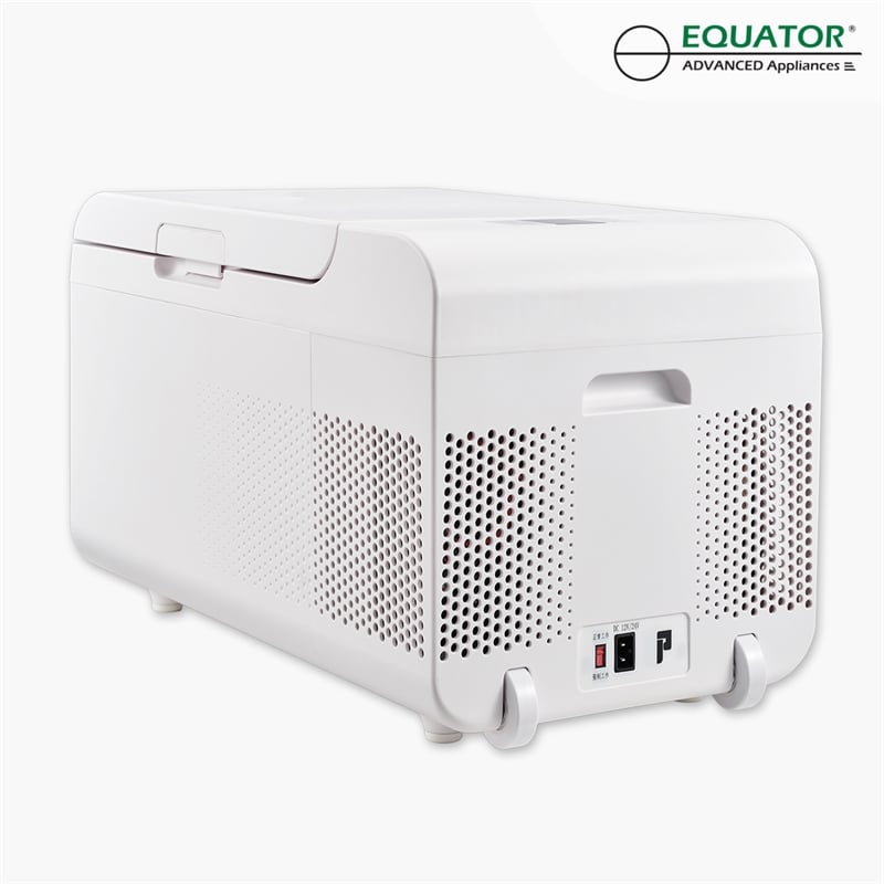 Equator Rolling Fridge-Freezer Portable Casters Retractable Handle 0.7cf 12/110V
