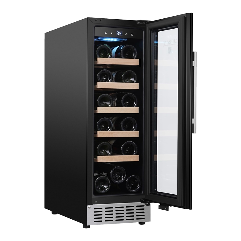 18 bottle Built-in/Freestanding Wine Ref with 7 color LED Lights