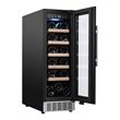 18 bottle Built-in/Freestanding Wine Ref with 7 color LED Lights