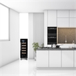 18 bottle Built-in/Freestanding Wine Ref with 7 color LED Lights