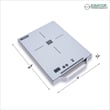 Equator 11inch Portable Single-Burner Induction Cooktop - with Handle in Silver