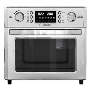 Equator 5-in-1 Air Fryer Convection Oven Pizza Oven Grill and Dehydrator