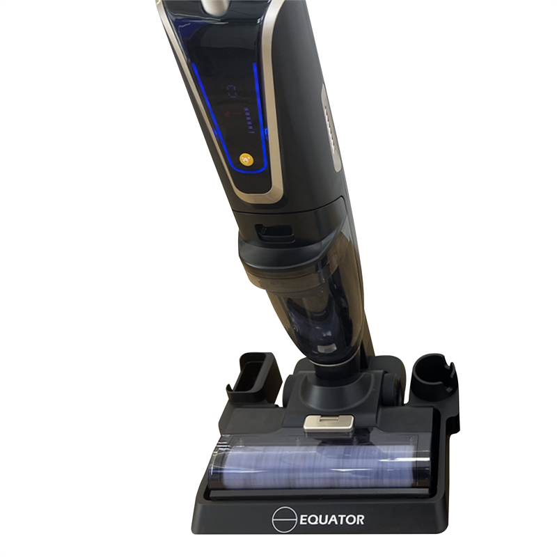 Equator Cordless Self-Cleaning Wet/Dry Vacuum Sweep Mop in Black