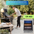 Equator 4.6cf Outdoor/Indoor Refrigerator IPX4 SS Builtin/FS 110 cans 6 Bottles