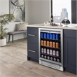 Equator 4.6cf Outdoor/Indoor Refrigerator IPX4 SS Builtin/FS 110 cans 6 Bottles