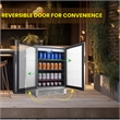 Equator 4.6cf Outdoor/Indoor Refrigerator IPX4 SS Builtin/FS 110 cans 6 Bottles