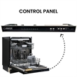 Equator 24 in Dishwasher Top Control 3 Rack 15 place 3.4g QUIET 51 dB 110V EStar