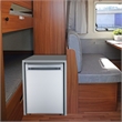 Equator 12V/DC Mini-Fridge Freezer 2.8cf Silver for RV BOAT OFF-GRID