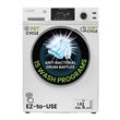 Equator 1.6 cu.ft./15 lbs White 110V Front load Washer 15 programs + Pet Cycle