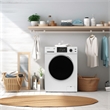Equator 1.6 cu.ft./15 lbs White 110V Front load Washer 15 programs + Pet Cycle