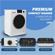 Equator 1.6 cu.ft./15 lbs White 110V Front load Washer 15 programs + Pet Cycle