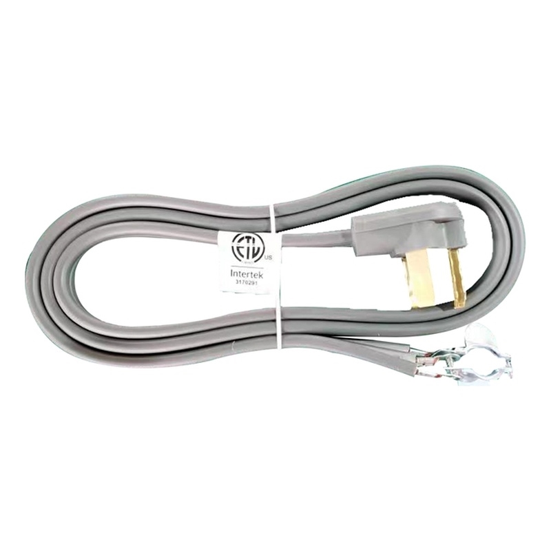 Equator 30A 6 ft 3-Prong Dryer Power Cord Grey