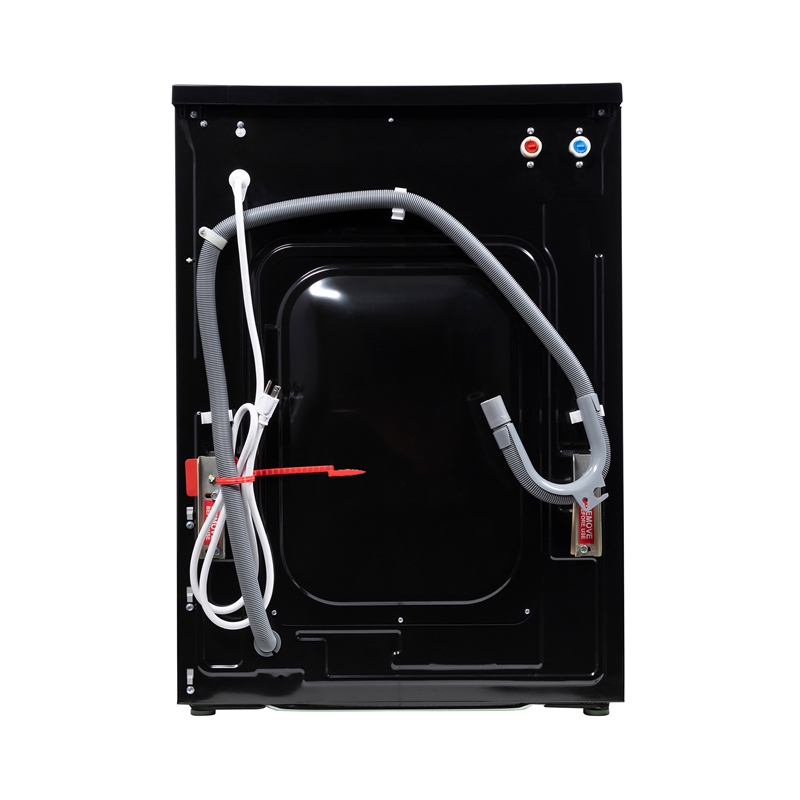 Equator Advanced Appliances 1.62cf Plastic Washer Dryer in Black