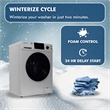 Equator 1.6 cu.ft./15 lbs Silver 110V Front load Washer 15 programs + Pet Cycle