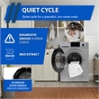 Equator 1.6 cu.ft./15 lbs Silver 110V Front load Washer 15 programs + Pet Cycle
