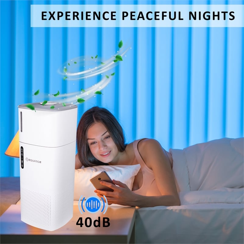 Equator Advanced Appliances Air Purifier + Sterilizer + Humidifier