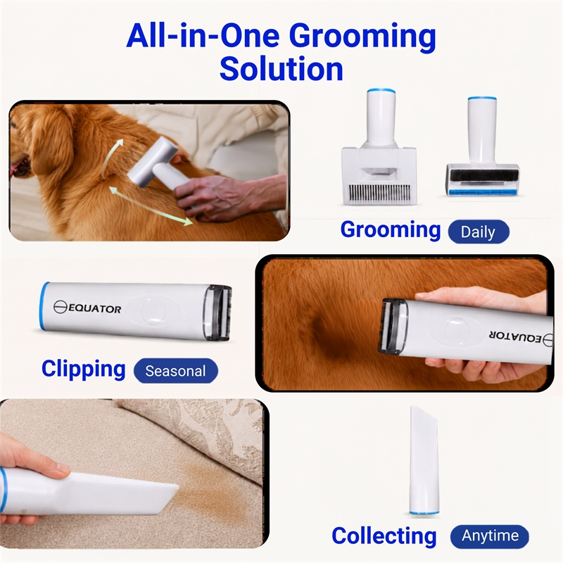 Equator 120V Advanced Pet Groomer w/ Adjustable Clipping Comb