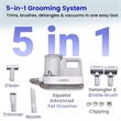 Equator 120V Advanced Pet Groomer w/ Adjustable Clipping Comb