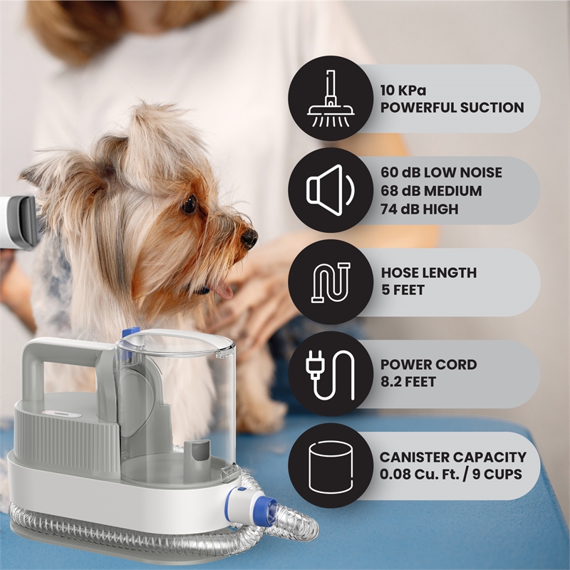 Equator 120V Advanced Pet Groomer w/ Adjustable Clipping Comb