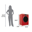 Equator All-in-One Washer Dryer VENTLESS/VENTED PET cycle1.62cf 110V
